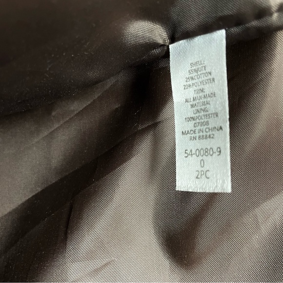 Embroidered Flowered Tan & Pink Jute Tote & Purse NWOT - Picture 10 of 13